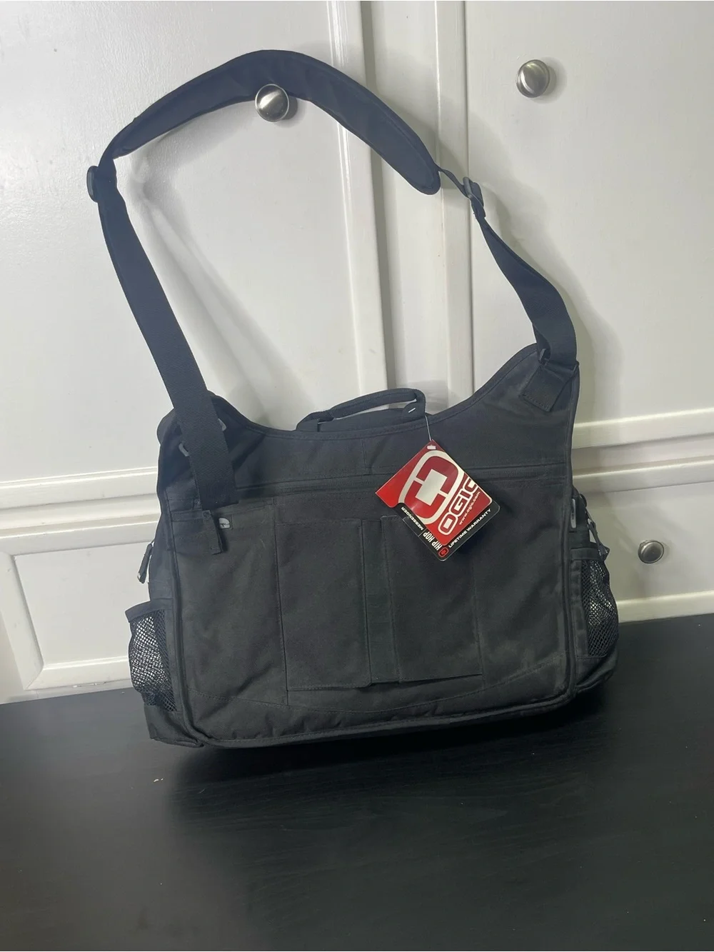 VTG  Diet Dr Pepper Ogio Hip Hop Messenger Bag Sling Laptop Promo Y2K Deadstock